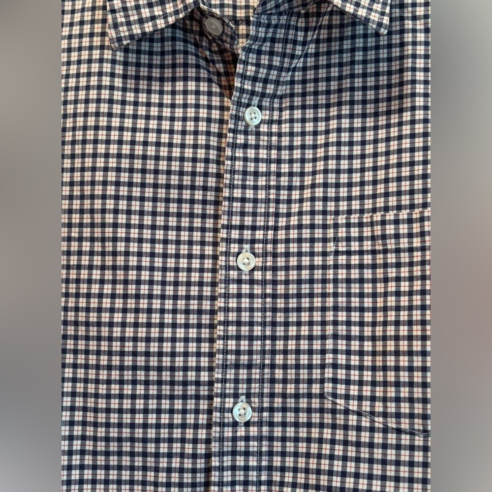J. Crew Classic Button-Down Shirt Men's Large Multi Plaid 100% Cotton. - Picture 4 of 8